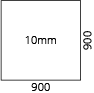 900x900x10