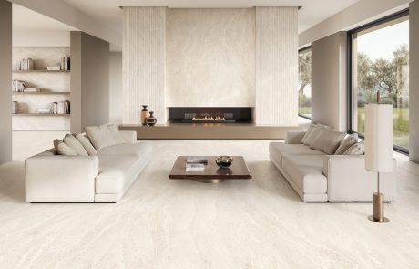 Dual Travertine Poro Aperto White